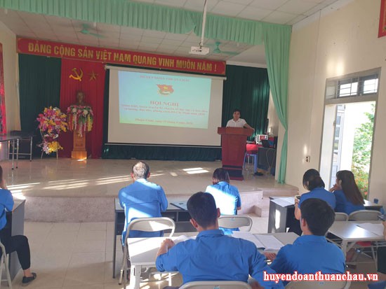 Đoàn Thanh niên huyện Thuận Châu tổ chức Hội nghị quán triệt, tuyên truyền 02 chuyên đề học tập và làm theo tư tưởng, đạo đức, phong cách Hồ Chí Minh và Hội nghị báo cáo viên năm 2020 