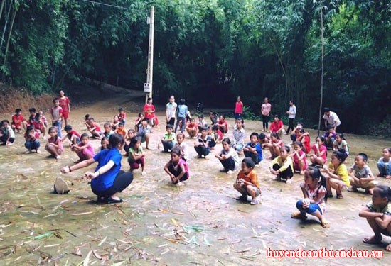 Các hoạt động hè cho thiếu nhi của huyện Thuận Châu